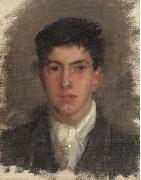 Henry Scott Tuke Portrait of Johnny Jackett Spain oil painting artist